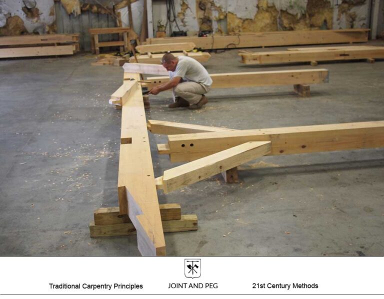 Timber Frame Brace Layout