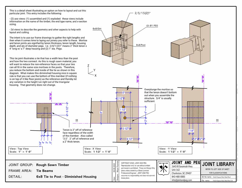 Rough-Sawn-tie-beam-6x8-diminished-housing
