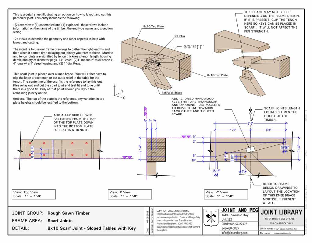rough-sawn-8x10-scarf-joint-sloped-tables-wedges