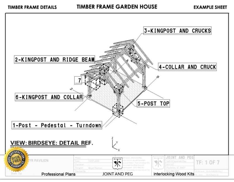 12x14 Garden House Plan