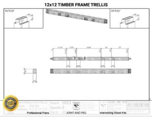 timber-frame-pergola-pieces
