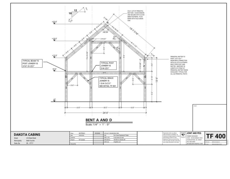 Timber Frame Labeling and Numbering