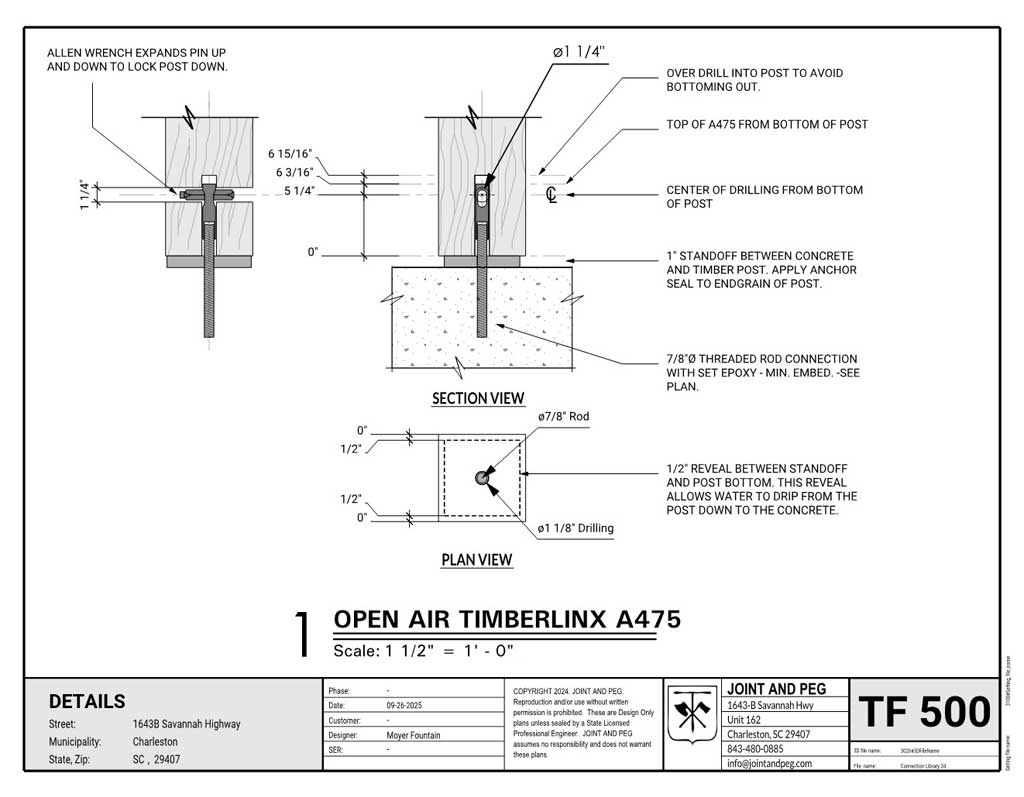timberlinx-post-layout-detail