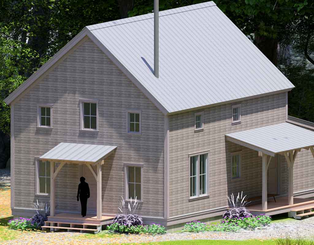 modern-timber-frame-cabin