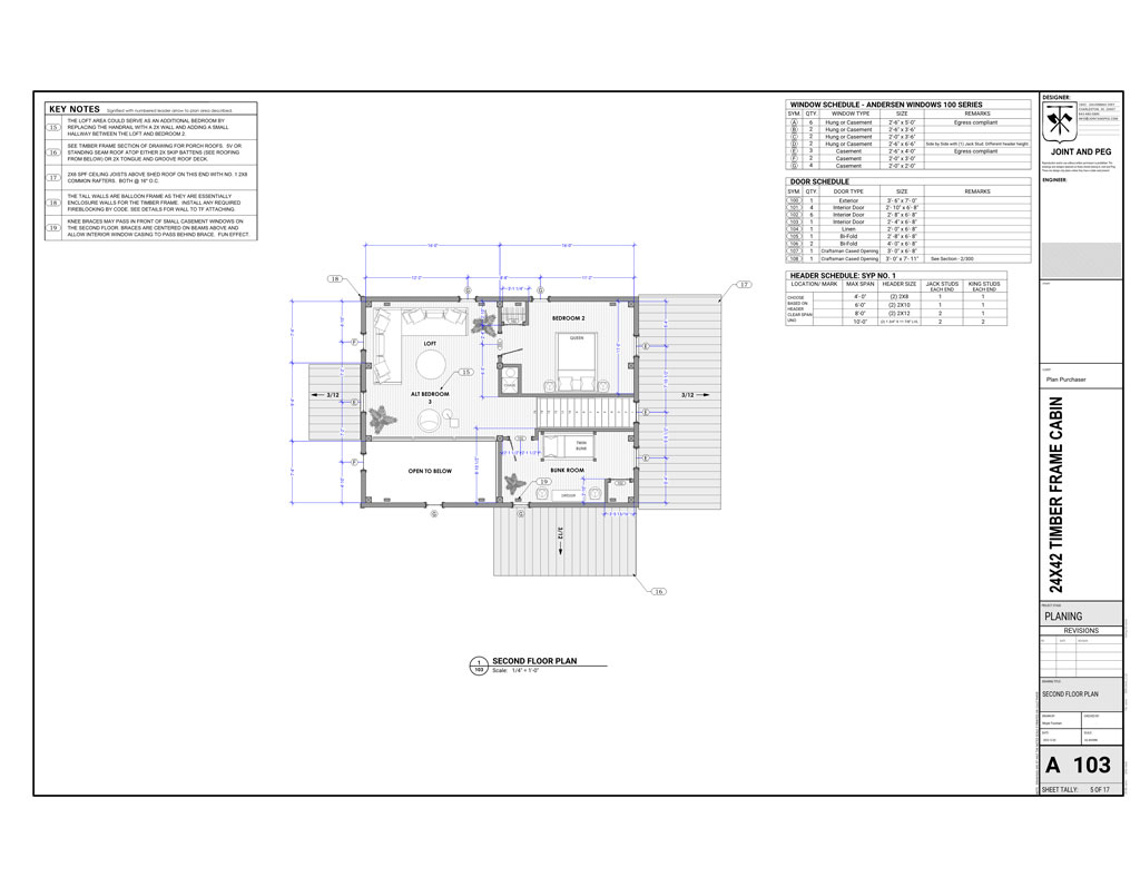 small-timber-frame-loft-plan