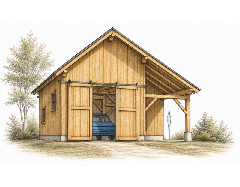 26x28-Tiimber-Frame-Small-Barn